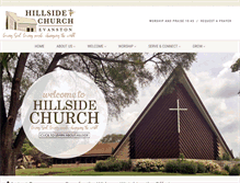 Tablet Screenshot of hillsidefree.com